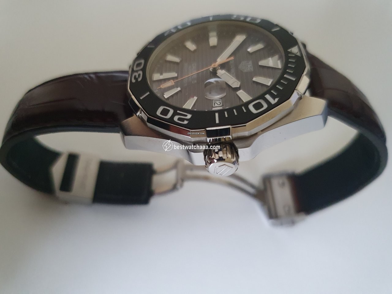 IMG_9086 TAG Heuer Aquaracer 300M Mens watch Unisex Automatic Steel WAY201M.FC6474 3