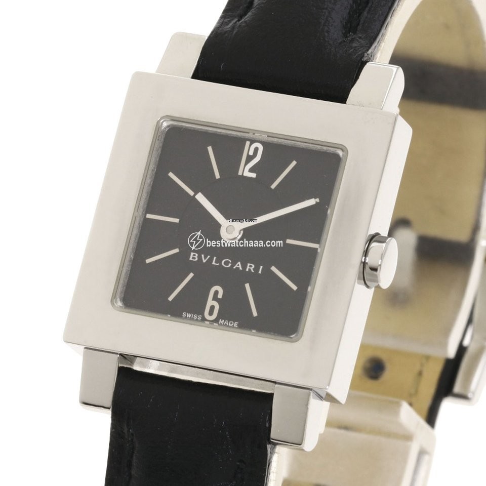IMG_9086 Bulgari Quadrato Womens watch Quartz Steel SQ22SLS 3