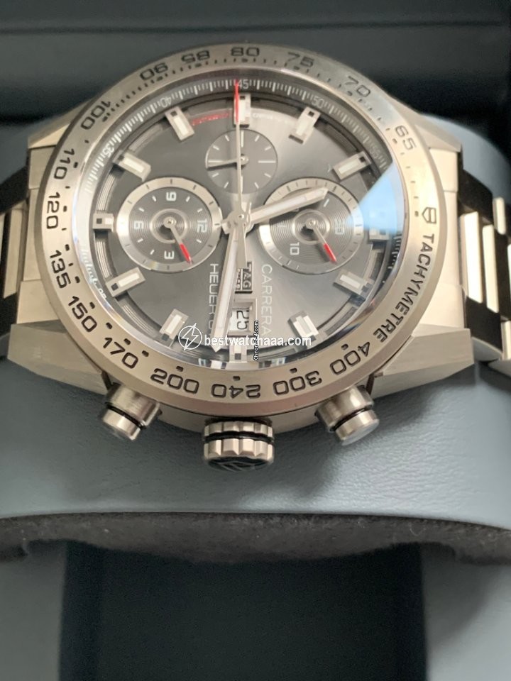 IMG_9086 TAG Heuer Carrera Calibre HEUER 01 Mens watch Unisex Automatic Titanium CAR208Z.BF0719 3