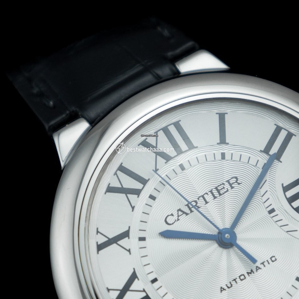 IMG_9086 Cartier Ballon Bleu 36mm Mens watch Unisex Automatic Steel W69017Z4 3