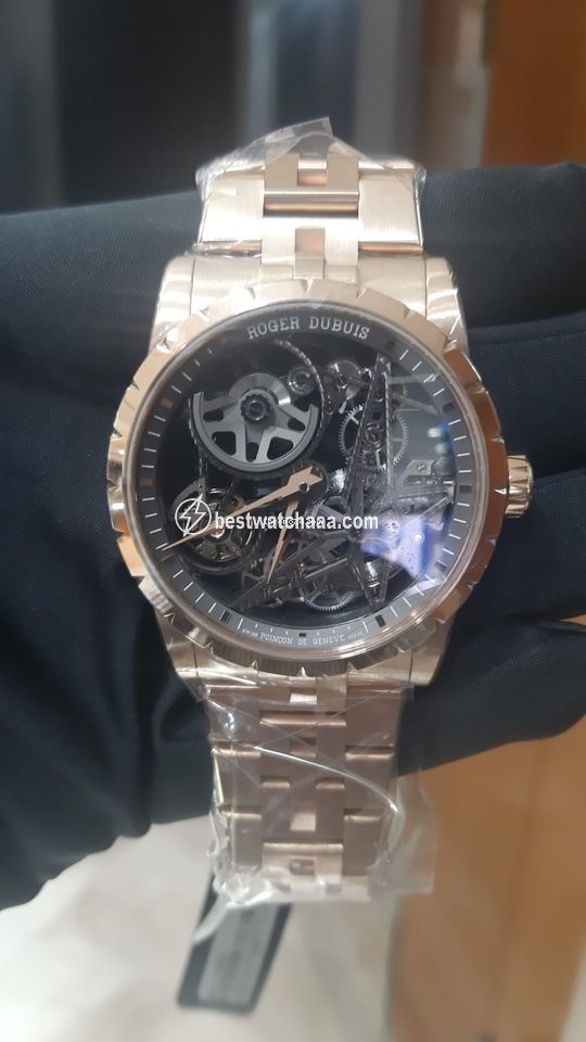 IMG_9086 Roger Dubuis Excalibur Mens watch Unisex Automatic Rose gold RDDBEX0788 3