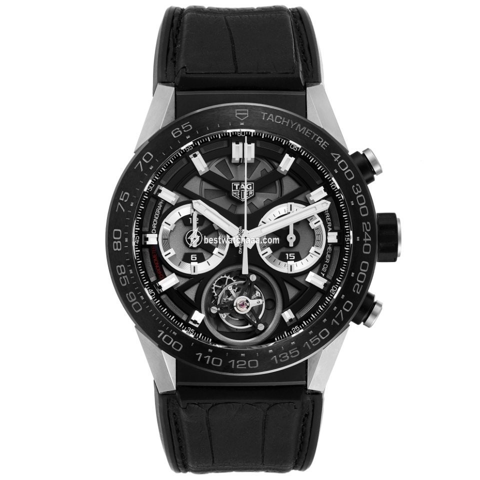 IMG_9086 TAG Heuer Carrera Heuer-02T Mens watch Unisex Automatic Titanium CAR5A8Y.FC6377 3