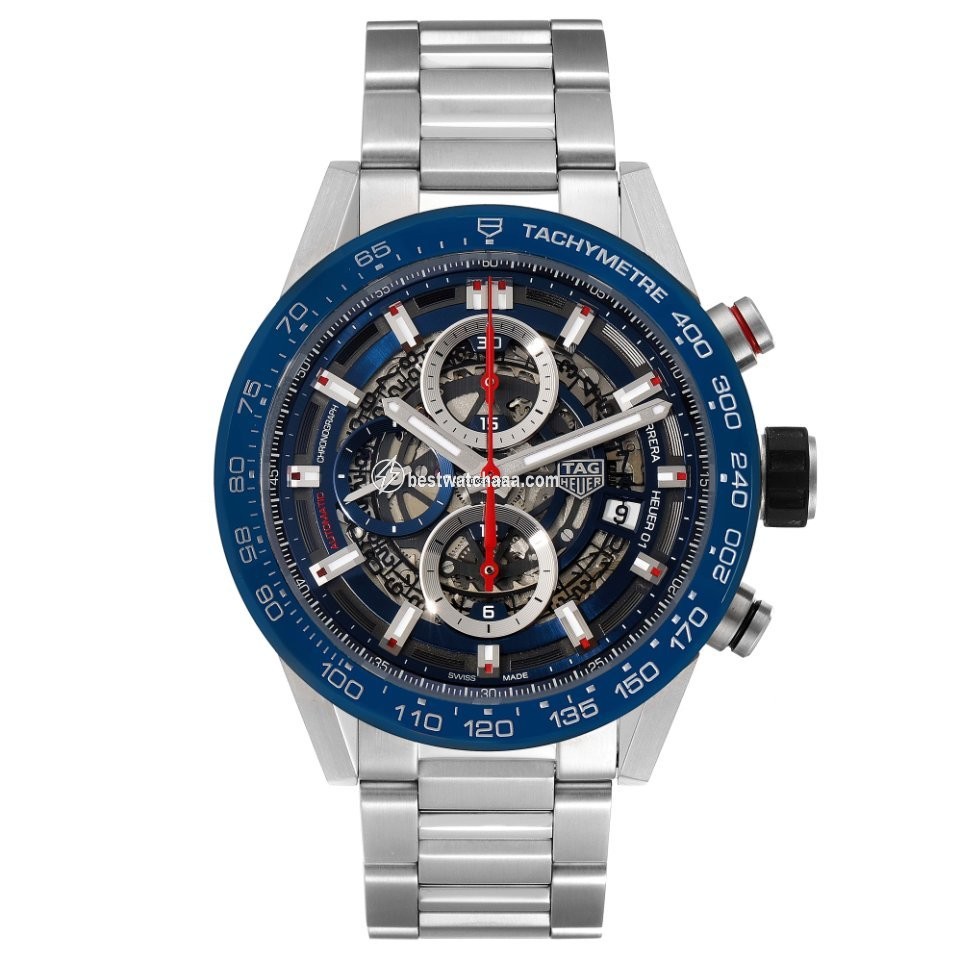 IMG_9086 TAG Heuer Carrera Calibre HEUER 01 Mens watch Unisex Automatic Steel CAR201T.BA0766 3