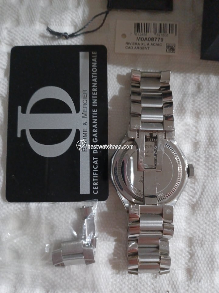 IMG_9086 Baume & Mercier Riviera Mens watch Unisex Automatic Steel MOA08779 3