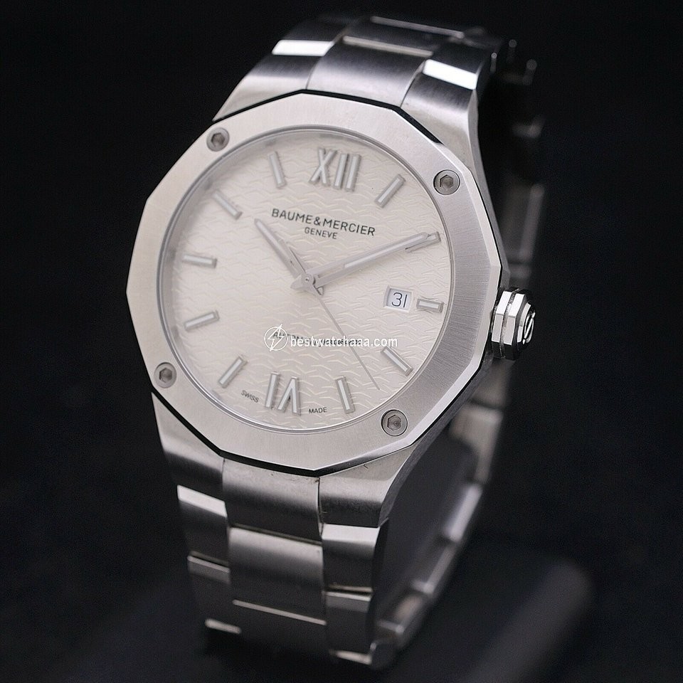IMG_9086 Baume & Mercier Riviera Mens watch Unisex Automatic Steel MOA10622 3