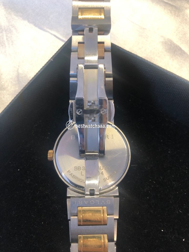 IMG_9086 Bulgari Bulgari Mens watch Unisex Automatic Gold Steel BB38SG 3