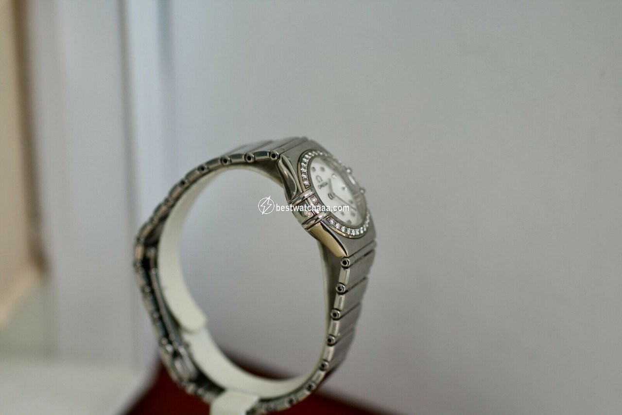 IMG_9086 Omega Constellation Quartz Womens watch Quartz Steel 1465.71.00 3