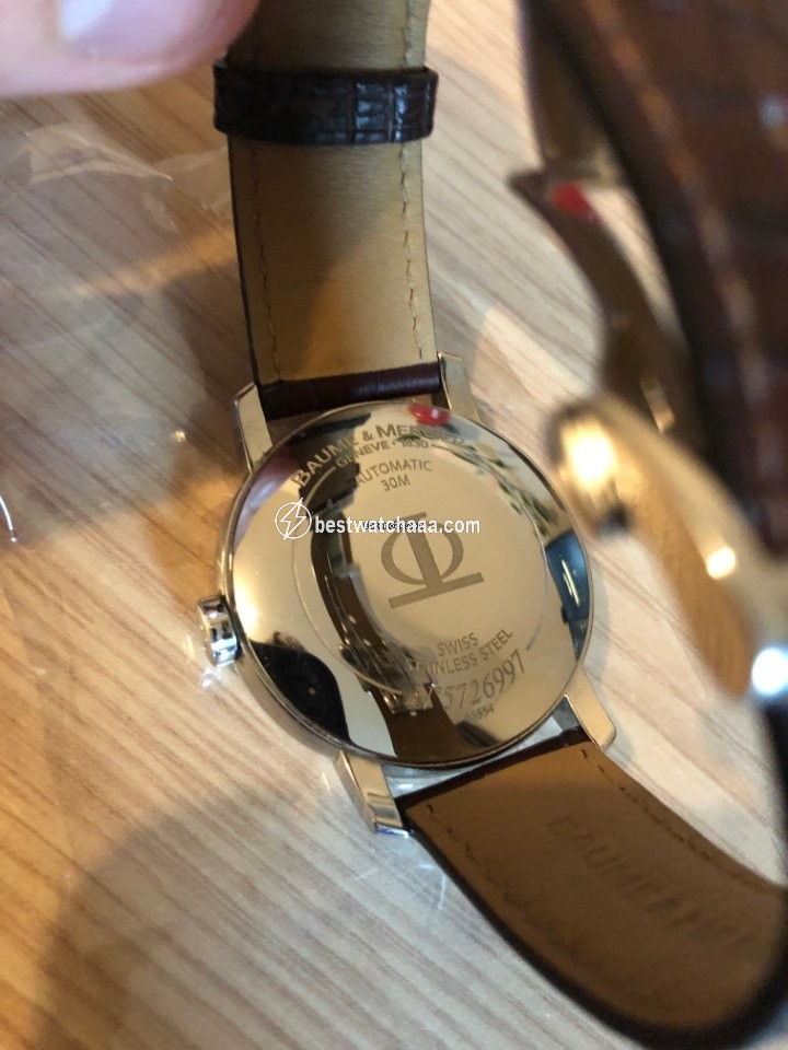 IMG_9086 Baume & Mercier Classima Mens watch Unisex Automatic Steel MOA08686 3