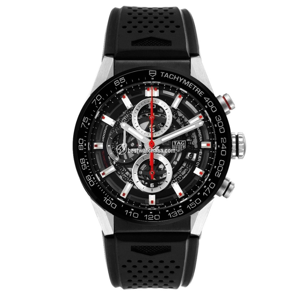 IMG_9086 TAG Heuer Carrera Calibre HEUER 01 Mens watch Unisex Automatic Steel CAR201V.BA0714 3
