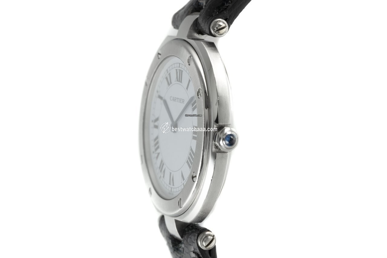 IMG_9086 Cartier Santos Womens watch Quartz Steel 8192 3