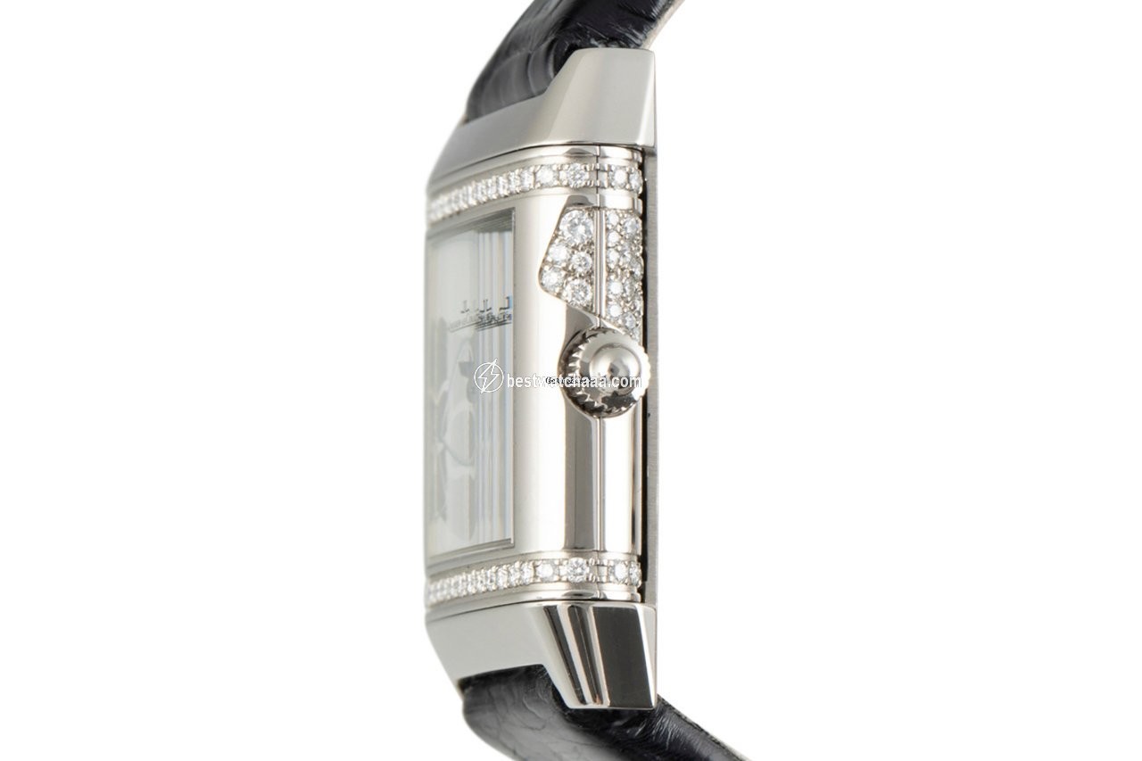 IMG_9086 Jaeger-LeCoultre Reverso Lady Womens watch Quartz White gold 265.3.08 3