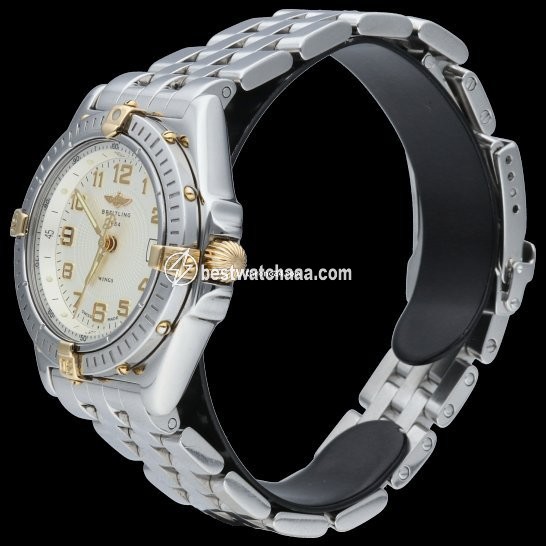 IMG_9086 Breitling Womens watch Quartz Gold Steel B67350 3