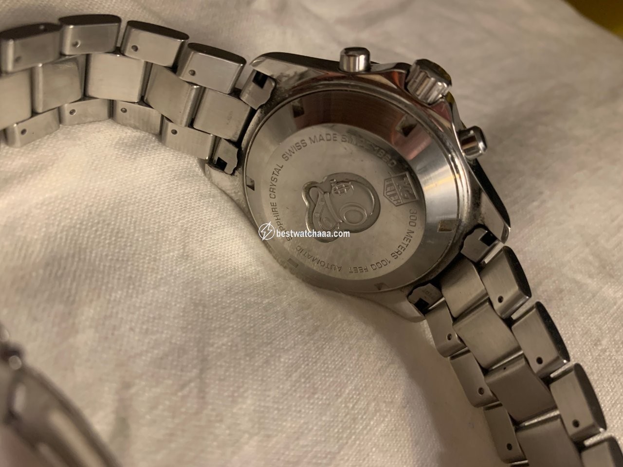 IMG_9086 TAG Heuer Aquaracer 300M Mens watch Unisex Automatic Steel CAF2111.BA0809 3
