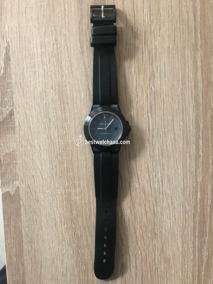 IMG_9086 Bulgari Diagono Mens watch Unisex Automatic Ceramic DG41C3SMCVD 3
