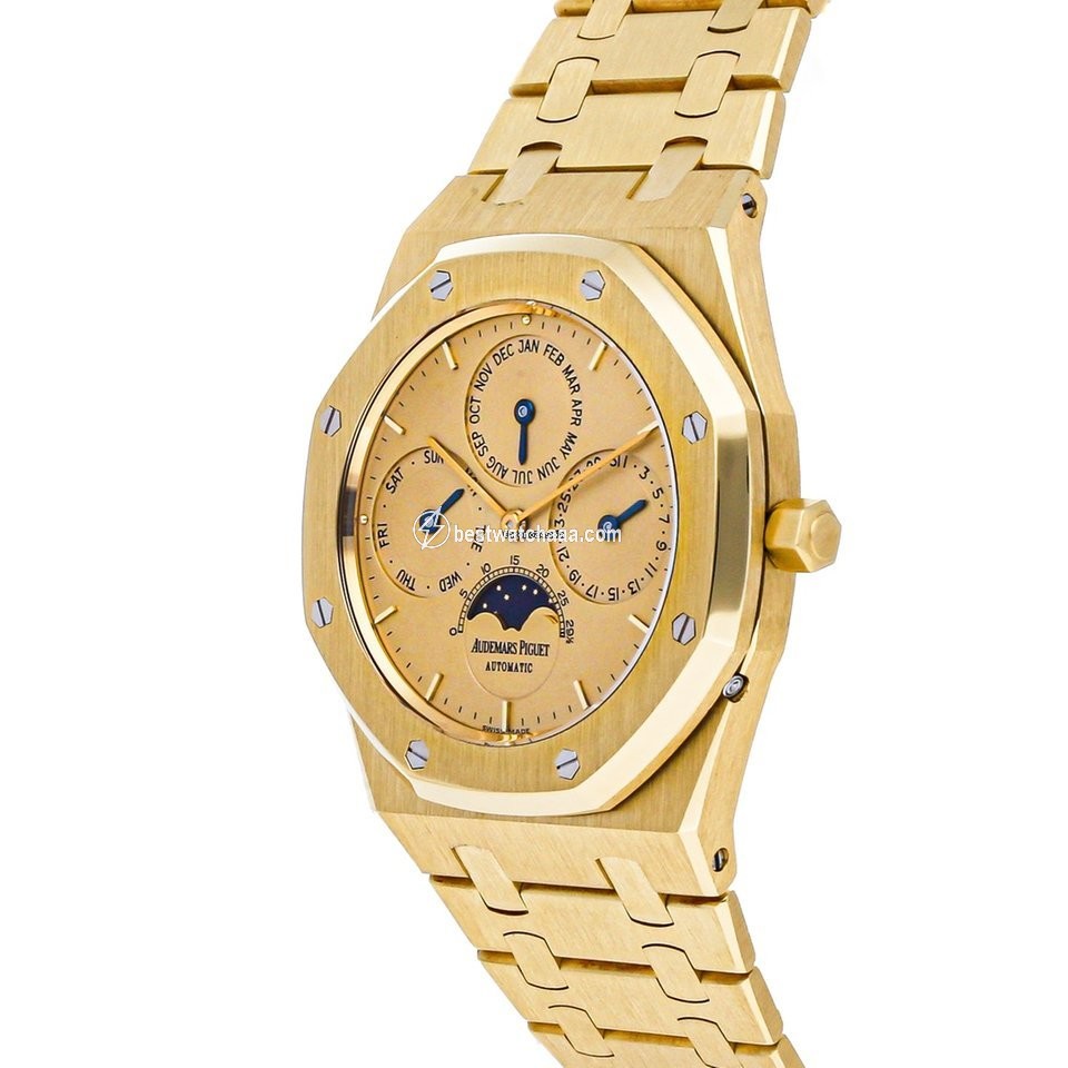 IMG_9086 Audemars Piguet Royal Oak Mens watch Unisex Automatic Yellow gold 25554BA 3
