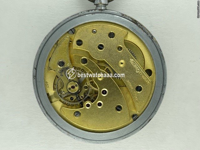 IMG_9086 Jaeger-LeCoultre Mens watch Unisex Manual winding Steel G.S.T.P Military 3