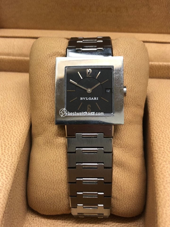 IMG_9086 Bulgari Quadrato Womens watch Quartz Steel SQ27SSD 3