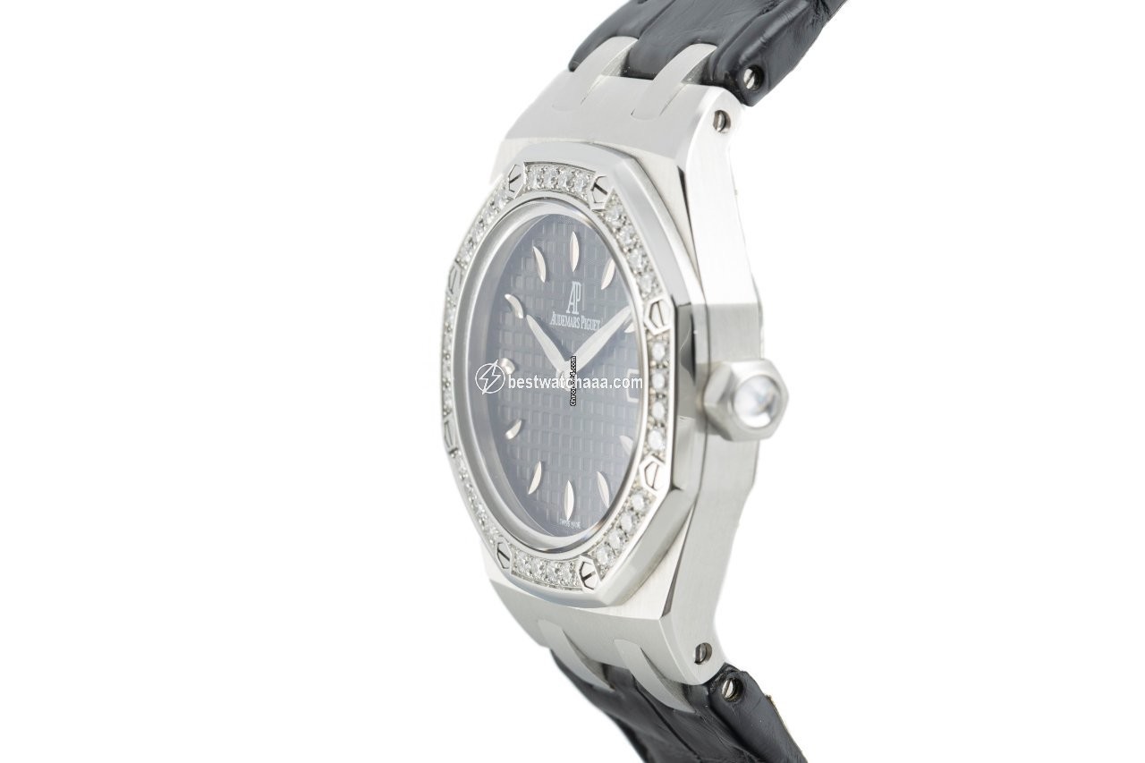 IMG_9086 Audemars Piguet Royal Oak Lady Womens watch Quartz Steel G19554 3