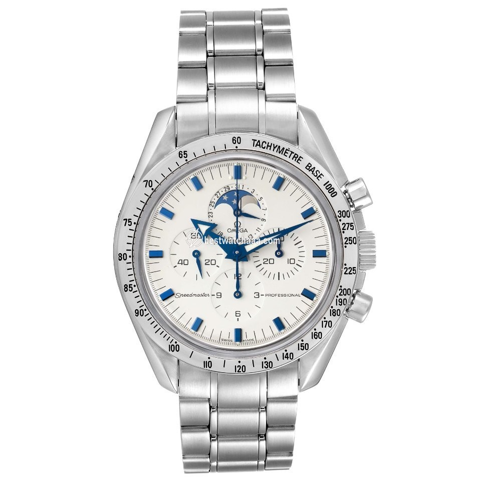 IMG_9086 Omega Speedmaster Professional Moonwatch Moonphase Mens watch Unisex Manual winding Steel 3575.20.00 3