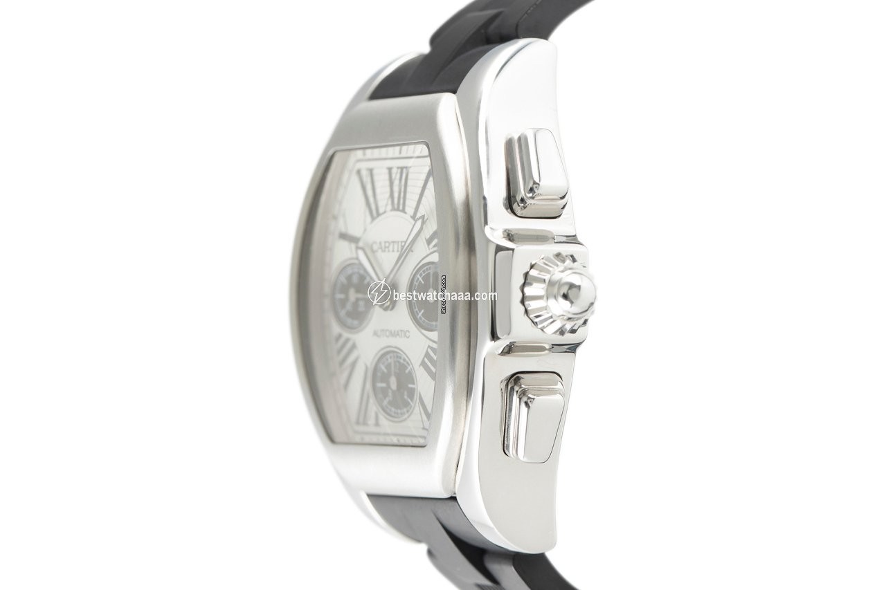 IMG_9086 Cartier Roadster Mens watch Unisex Automatic Steel 3405 3