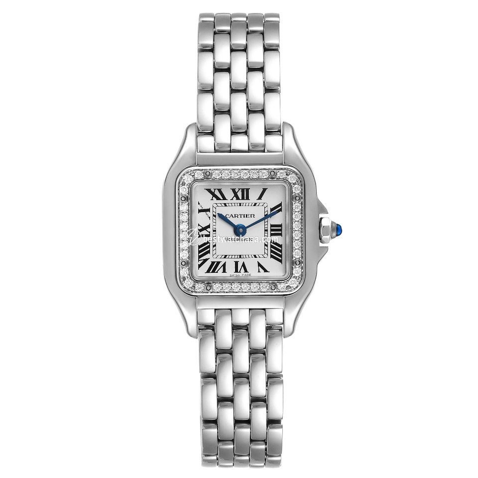 IMG_9086 Cartier Panthere Womens watch Quartz Steel W4PN0007 3