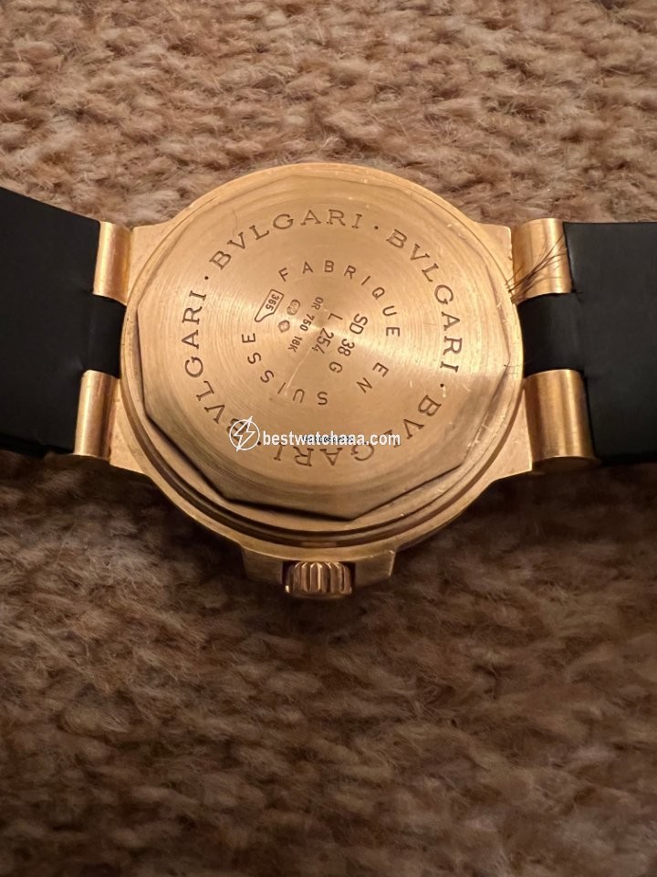 IMG_9086 Bulgari Mens watch Unisex Automatic Yellow gold L254 3