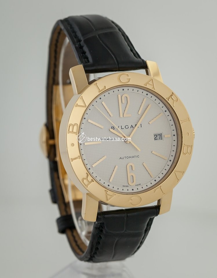 IMG_9086 Bulgari Bulgari Mens watch Unisex Automatic Yellow gold BB42GL 3