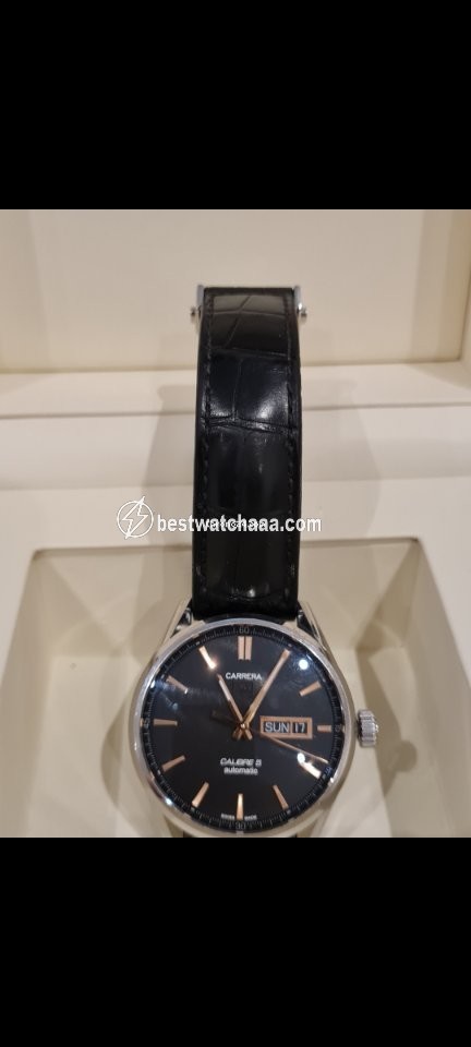IMG_9086 TAG Heuer Carrera Calibre 5 Mens watch Unisex Automatic Steel WAR201C-1 3