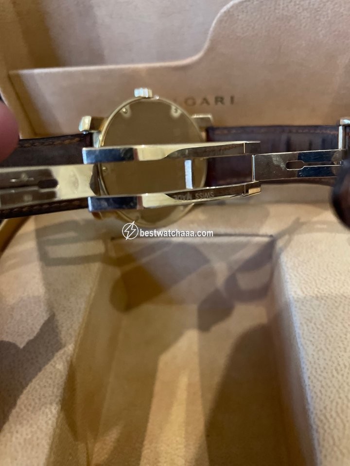 IMG_9086 Bulgari Bulgari Mens watch Unisex Automatic Yellow gold BB42WGLDAUTO 3