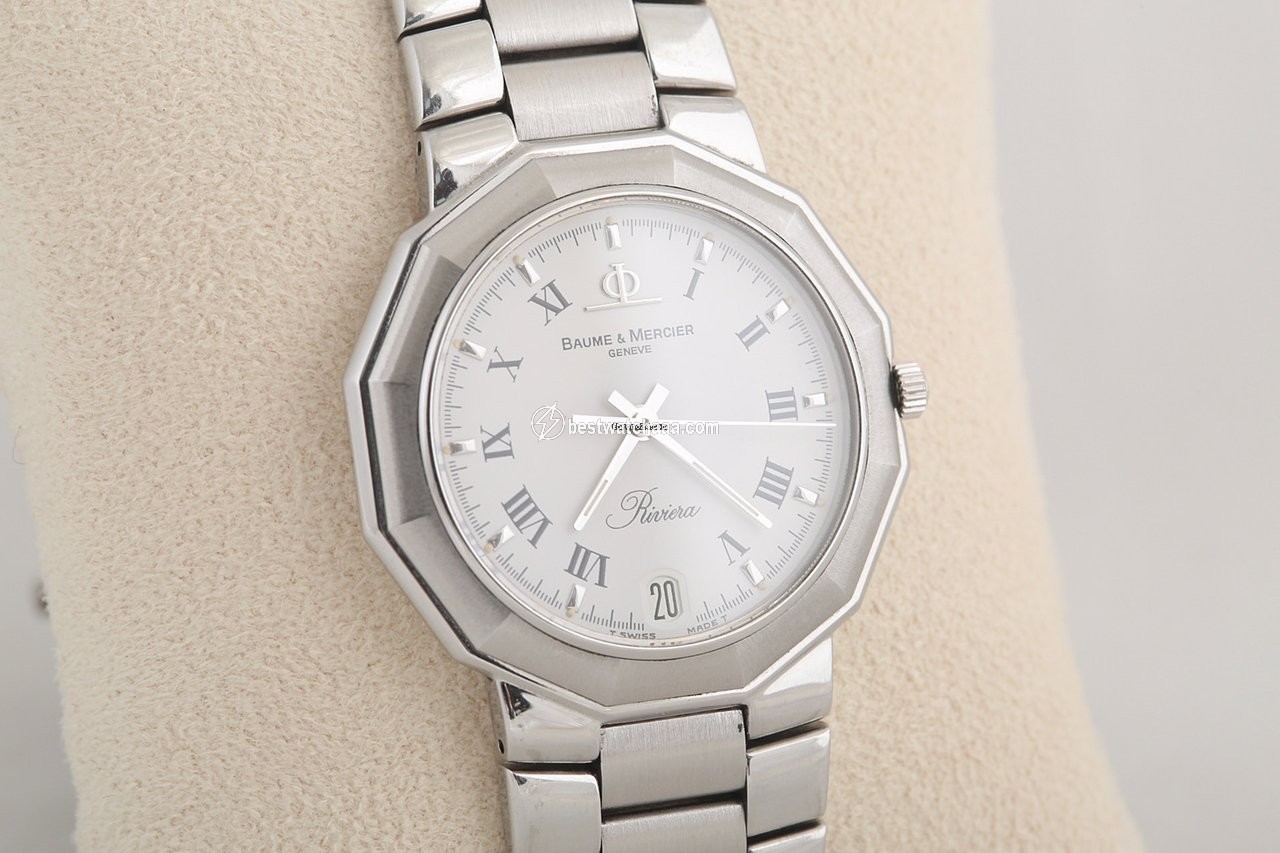 IMG_9086 Baume & Mercier Riviera Mens watch Unisex Quartz Steel Baume & Mercier 5131 3