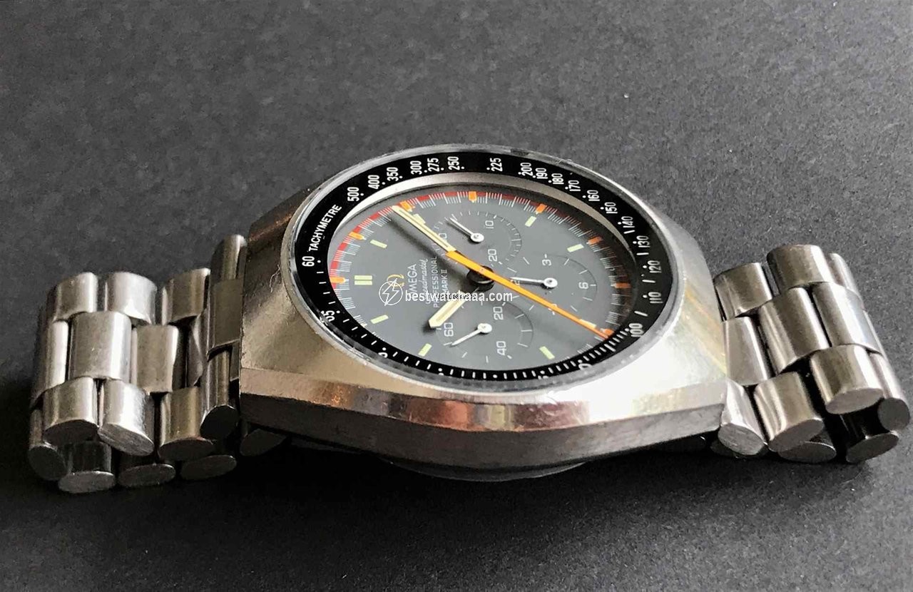 IMG_9086 Omega Speedmaster Mark II Mens watch Unisex Manual winding Steel 145.014 3
