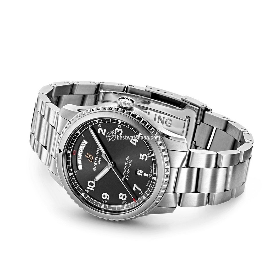 IMG_9086 Breitling Aviator 8 Mens watch Unisex Automatic Steel A45330101B1A1 3