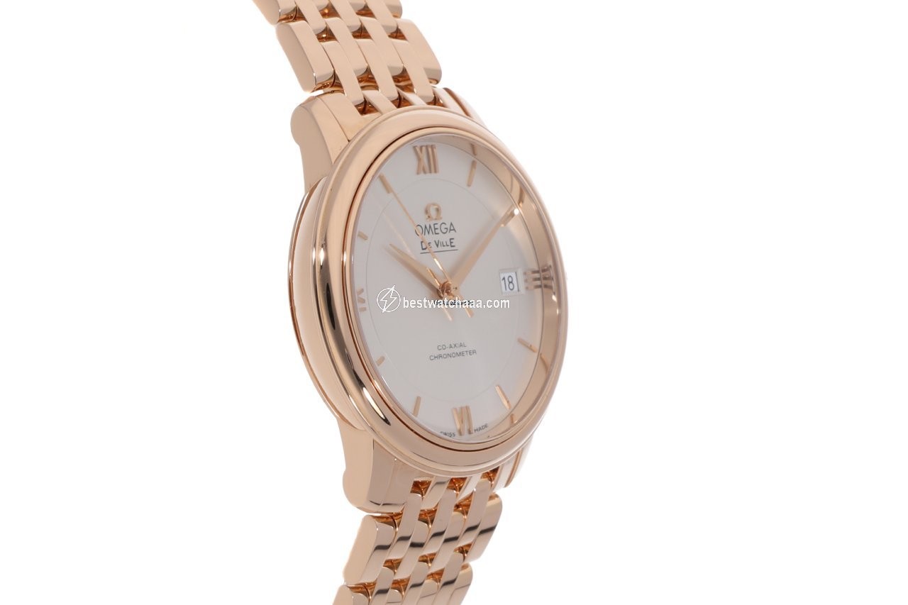 IMG_9086 Omega De Ville Prestige Mens watch Unisex Automatic Red gold 424.50.37.20.02.001 3