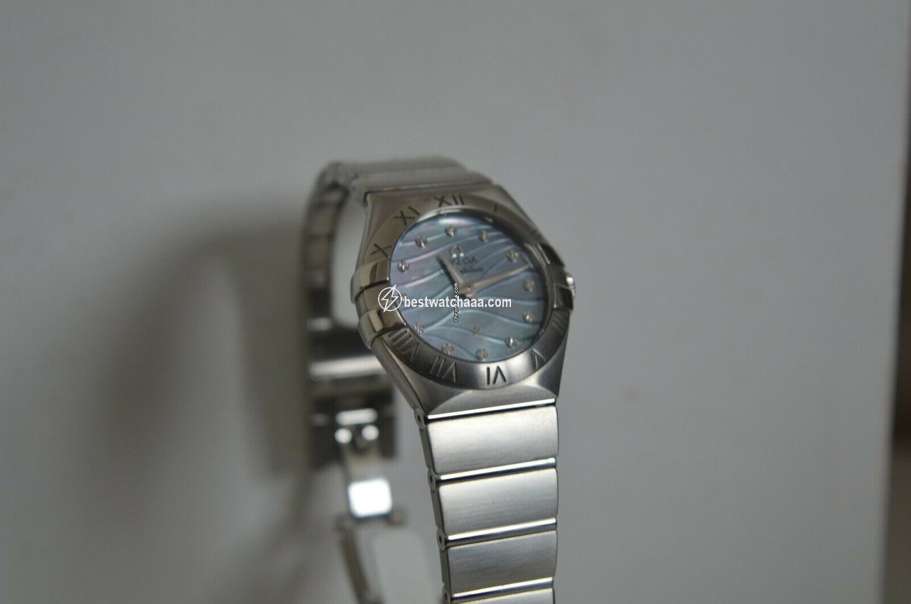 IMG_9086 Omega Constellation Quartz Womens watch Quartz Steel 123.10.27.60.57.001 3