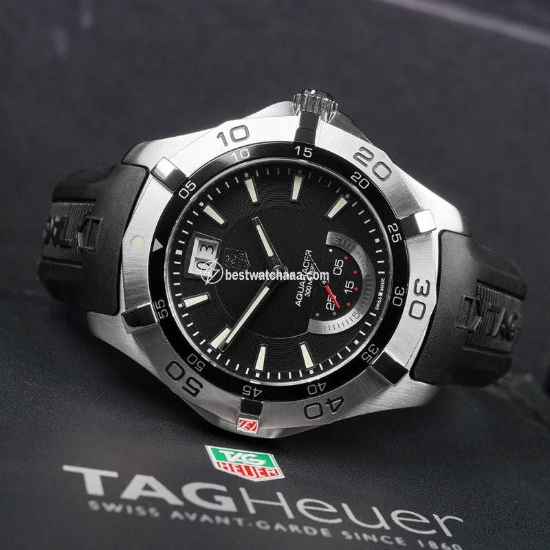IMG_9086 TAG Heuer Aquaracer 300M Mens watch Unisex Steel WAF1010 3