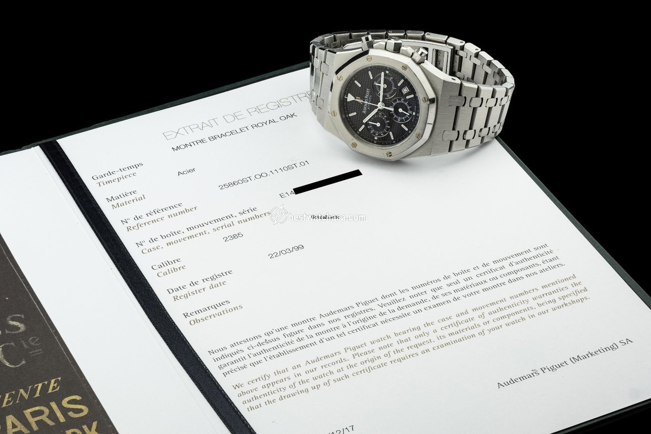 IMG_9086 Audemars Piguet Royal Oak Chronograph Mens watch Unisex Automatic Steel 25860ST.OO.1110ST.01 3
