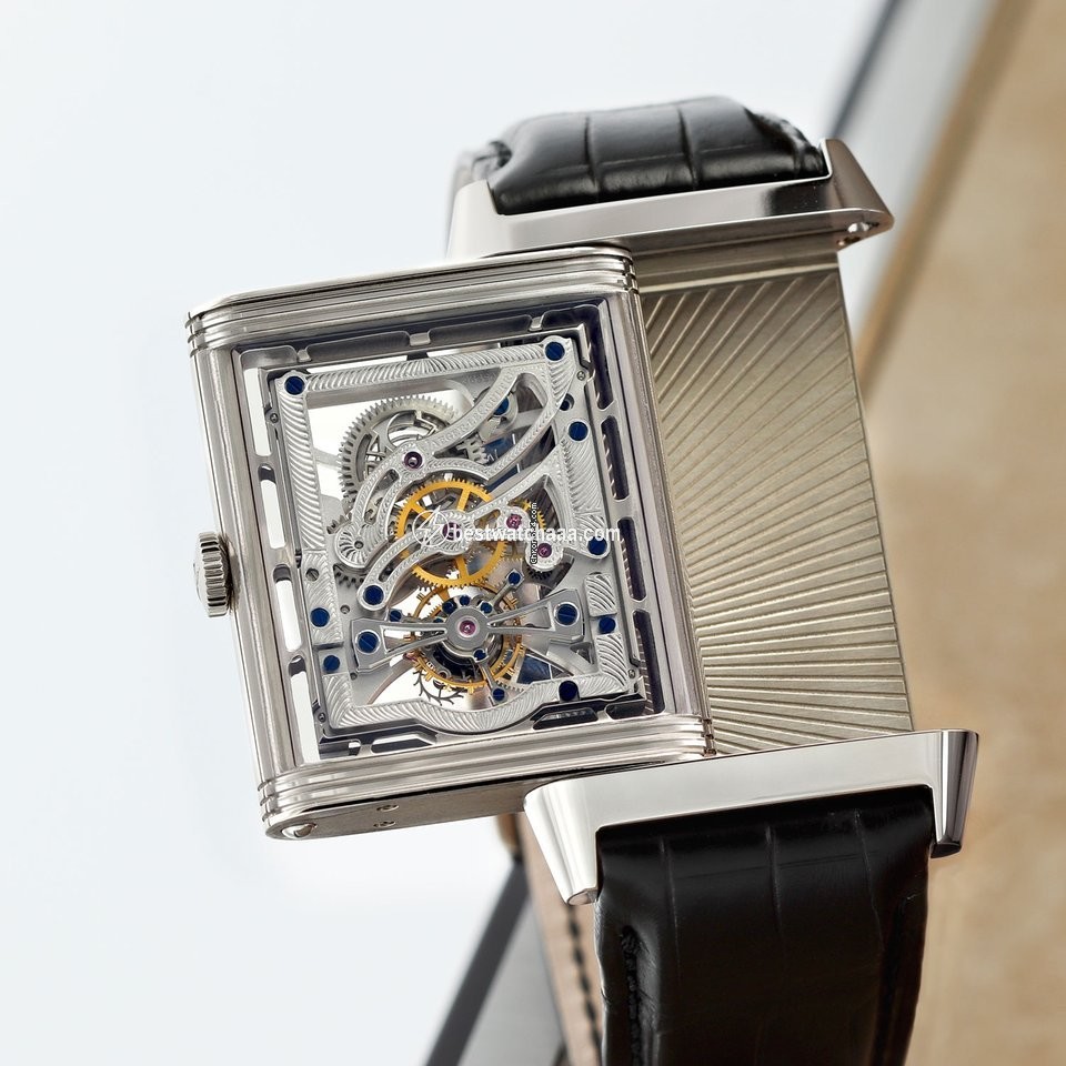 IMG_9086 Jaeger-LeCoultre Grande Reverso Mens watch Unisex Manual winding White gold 37335x1 273.3.48 3