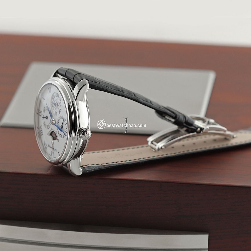 IMG_9086 Blancpain Villeret Mens watch Unisex Automatic Platinum 6659-3431-55b 3