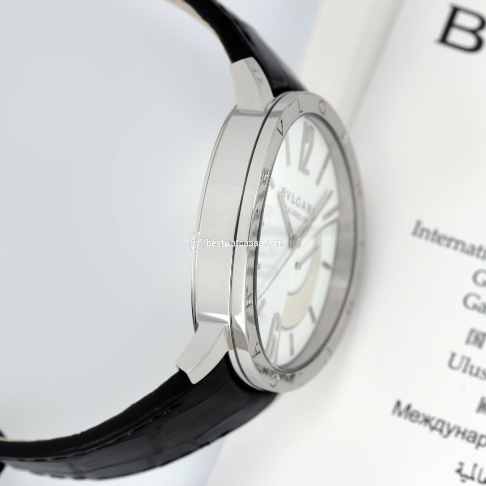 IMG_9086 Bulgari Bulgari Mens watch Unisex Manual winding Steel 101870 bb43wsl 3