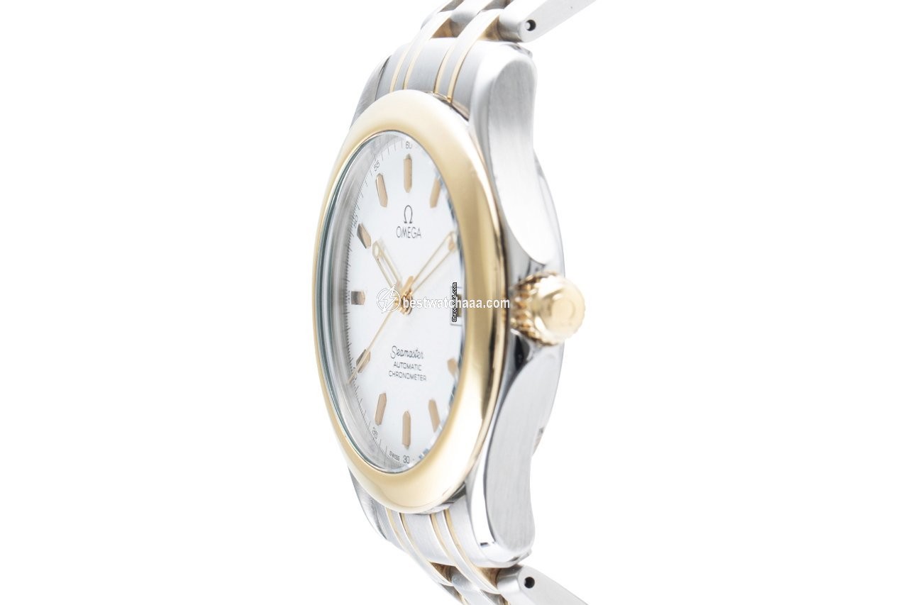 IMG_9086 Omega Seamaster Mens watch Unisex Automatic Gold Steel 168.1501 3