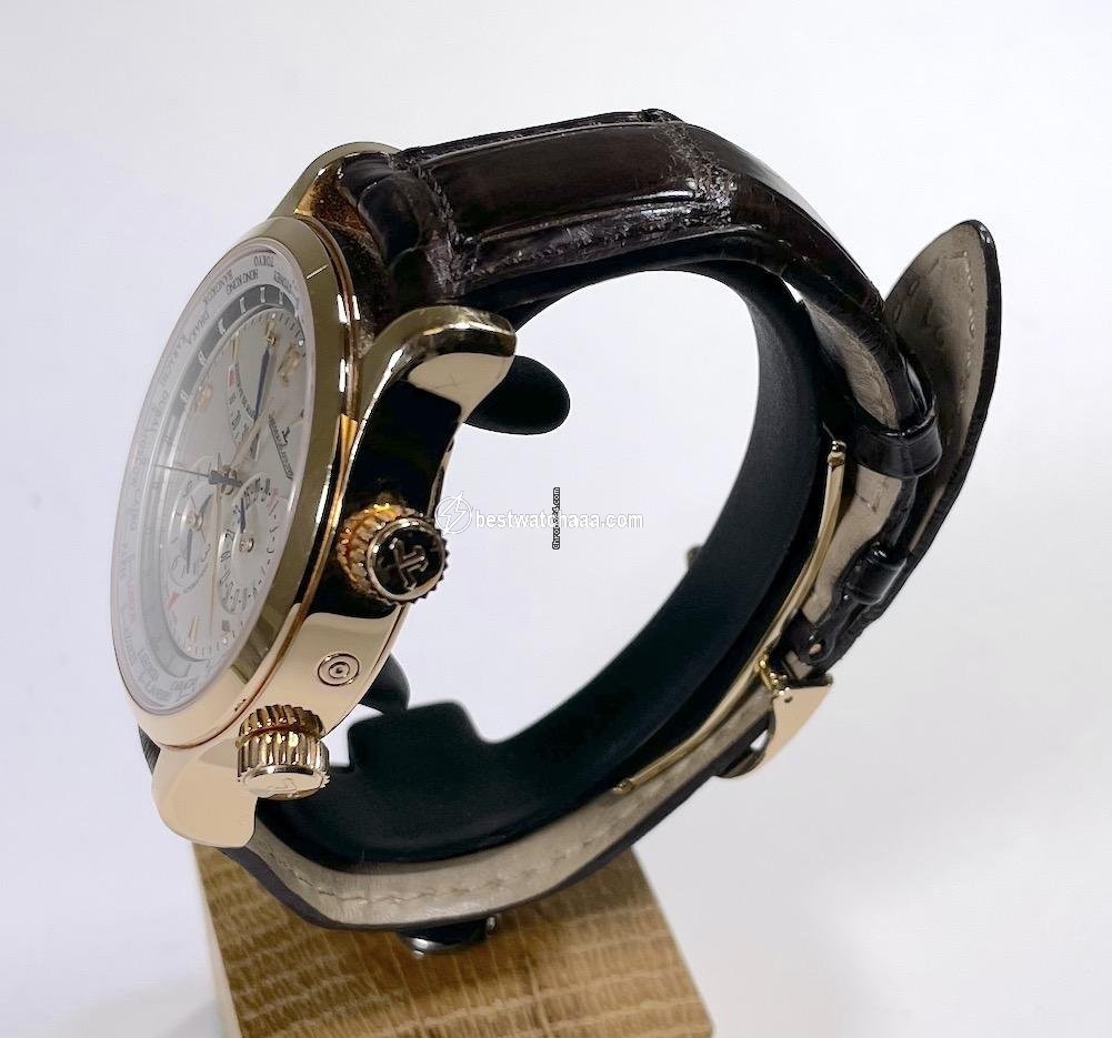 IMG_9086 Jaeger-LeCoultre Master World Geographic Mens watch Unisex Automatic Rose gold 146.2.32 3