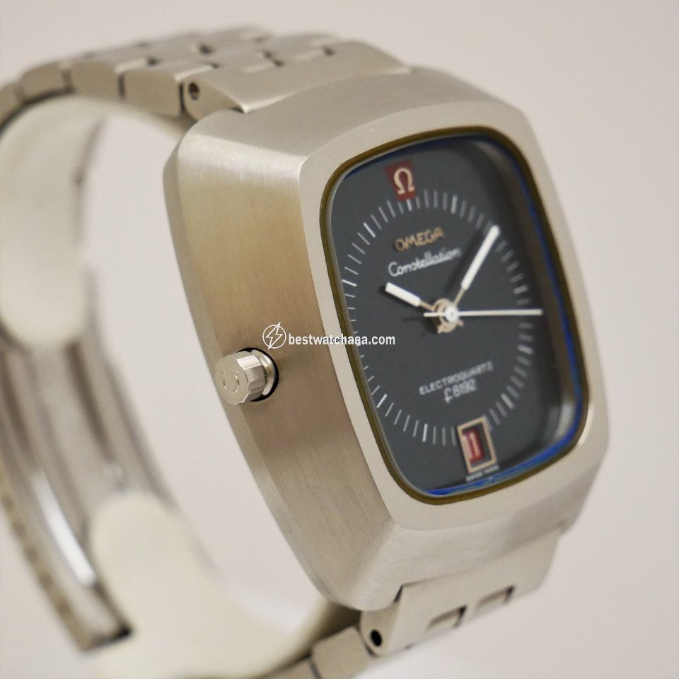 IMG_9086 Omega Constellation Quartz Mens watch Unisex Quartz Steel 196.005 3