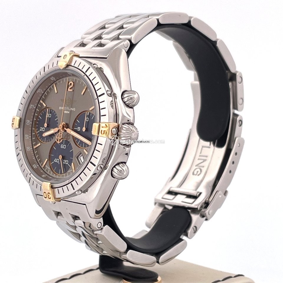IMG_9086 Breitling Mens watch Unisex Automatic Gold Steel B55046 3