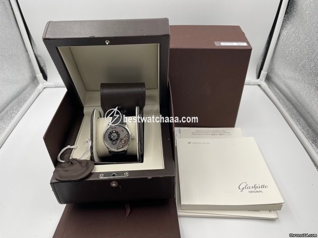 IMG_9086 Glashutte Original PanoInverse XL Mens watch Unisex Automatic Steel 66-04-04-02-05 3