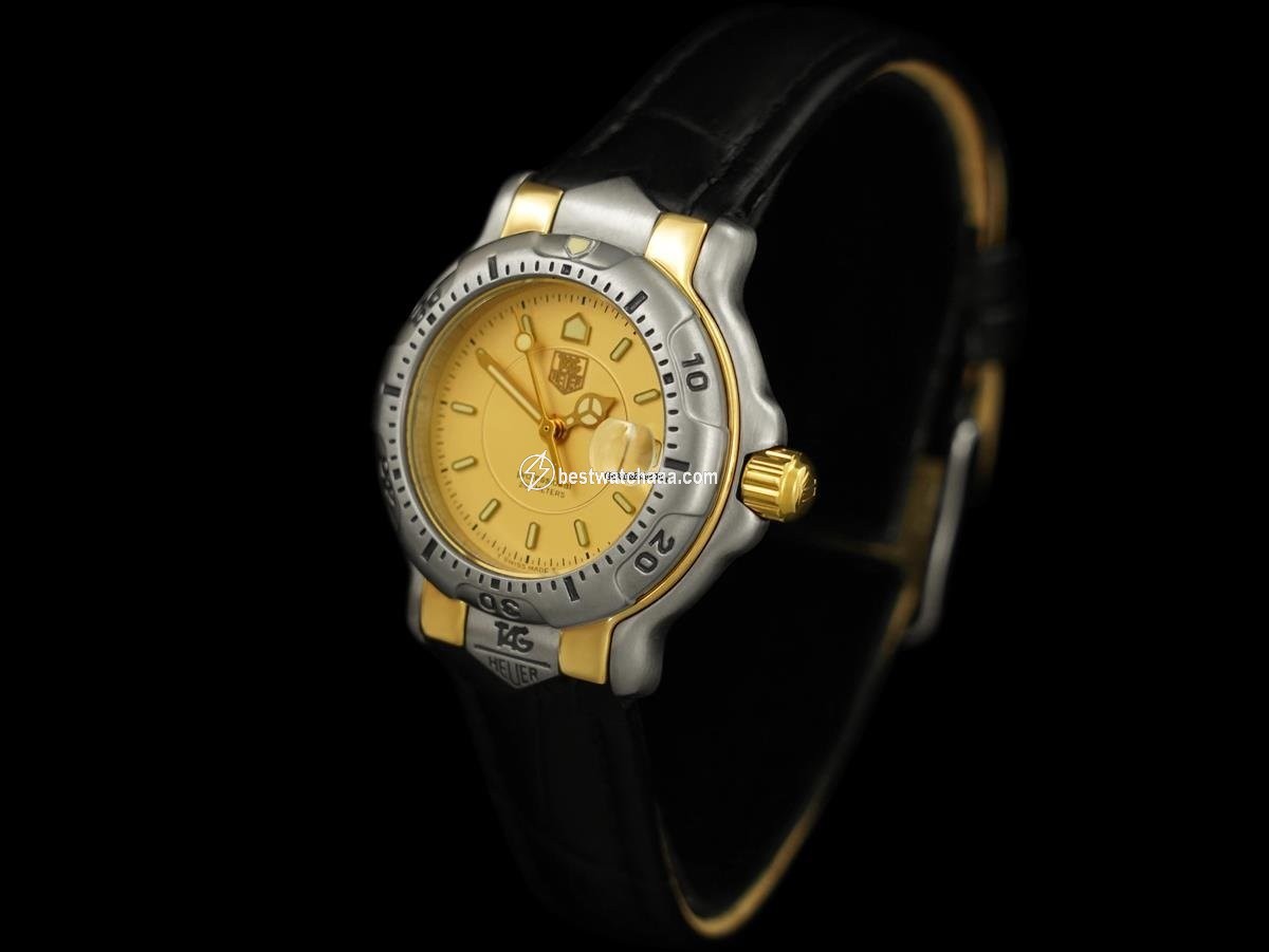 IMG_9086 TAG Heuer 6000 Womens watch Quartz Gold Steel 8290 3