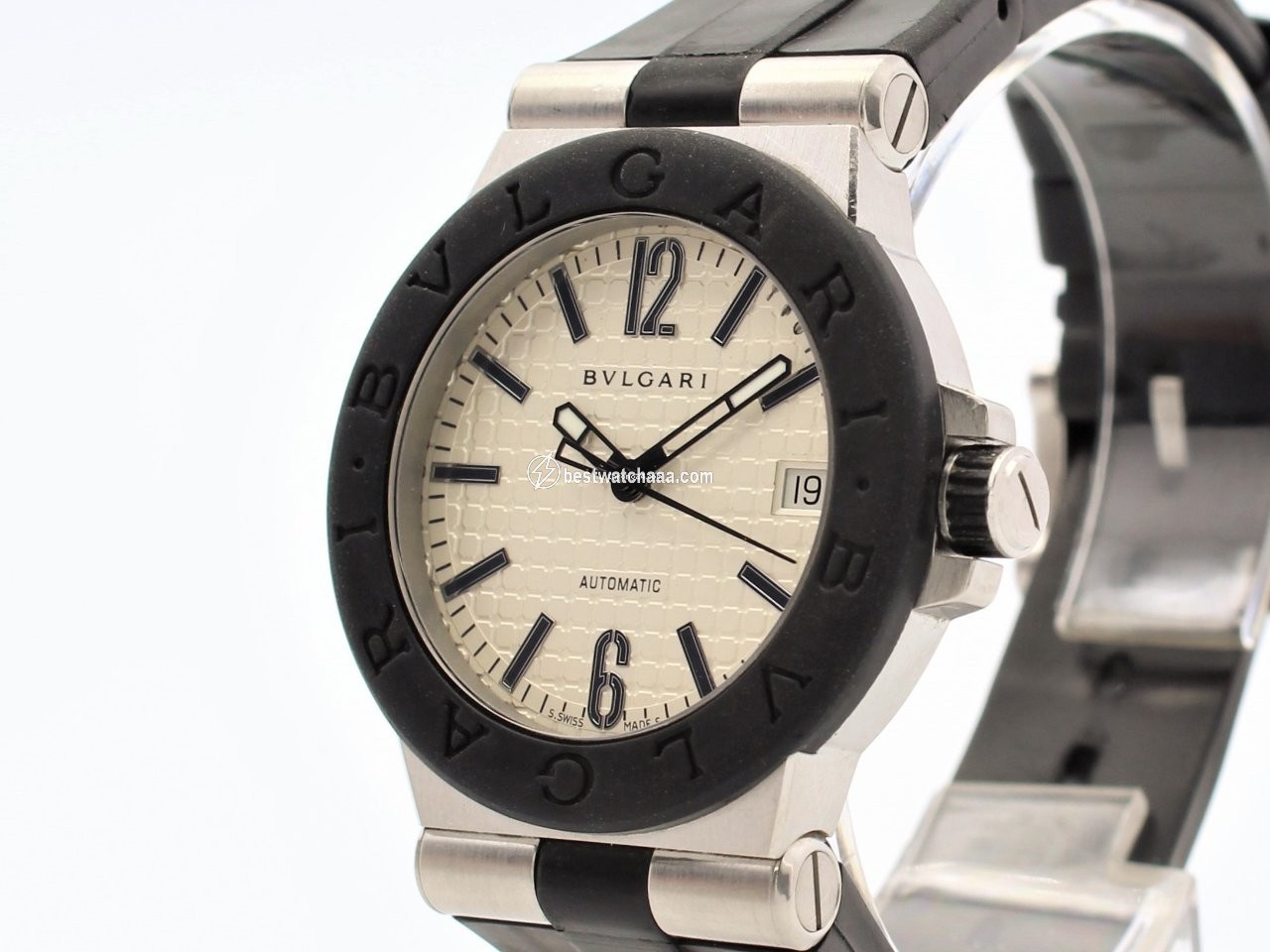 IMG_9086 Bulgari Diagono Mens watch Unisex Automatic Steel DG 35 SV 3