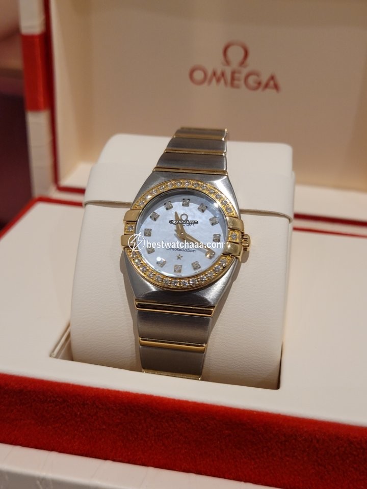 IMG_9086 Omega Constellation Womens watch Quartz Steel 13897500 3