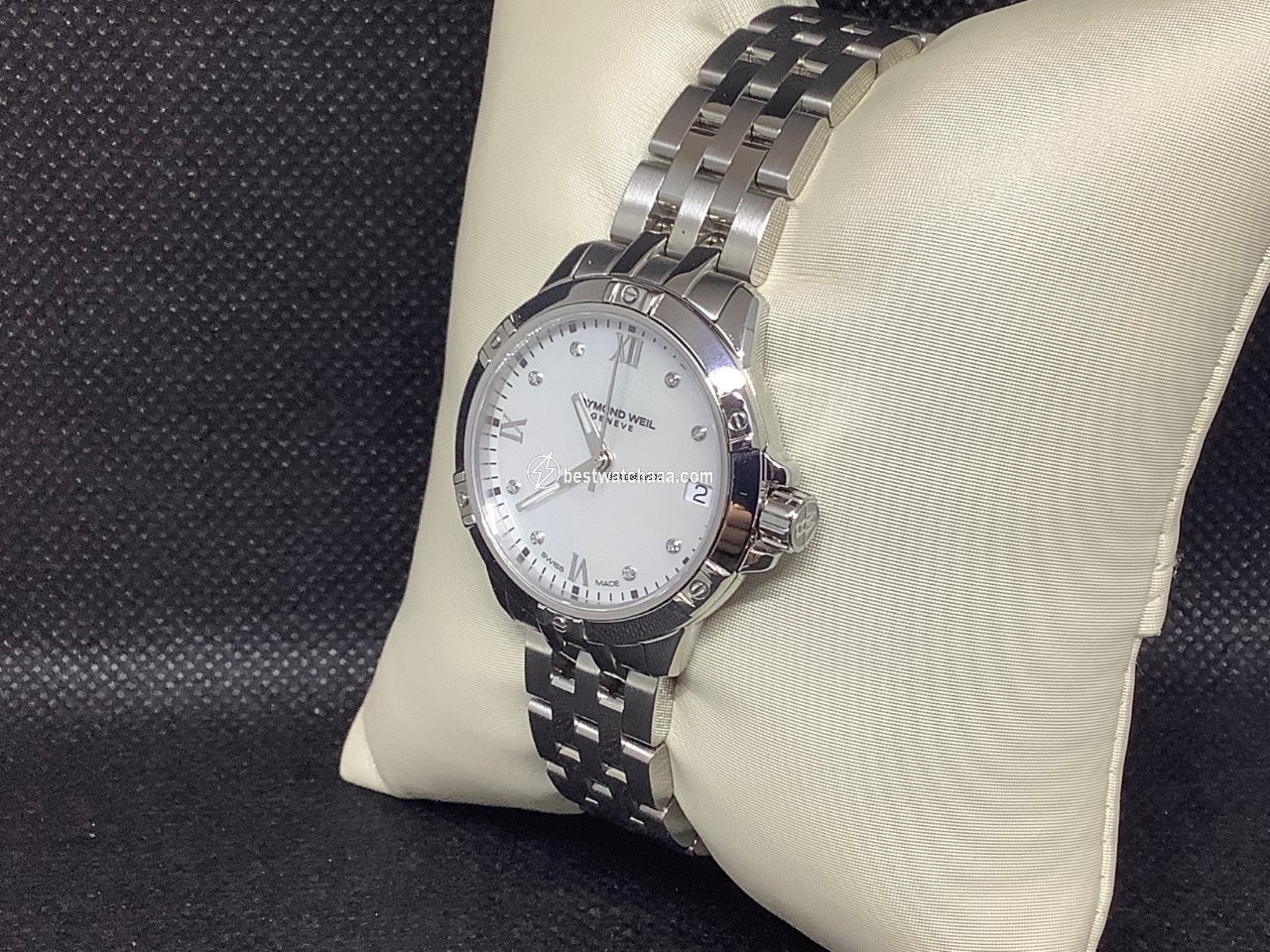 IMG_9086 Raymond Weil Tango Womens watch Quartz Steel 5960-ST-00995 3