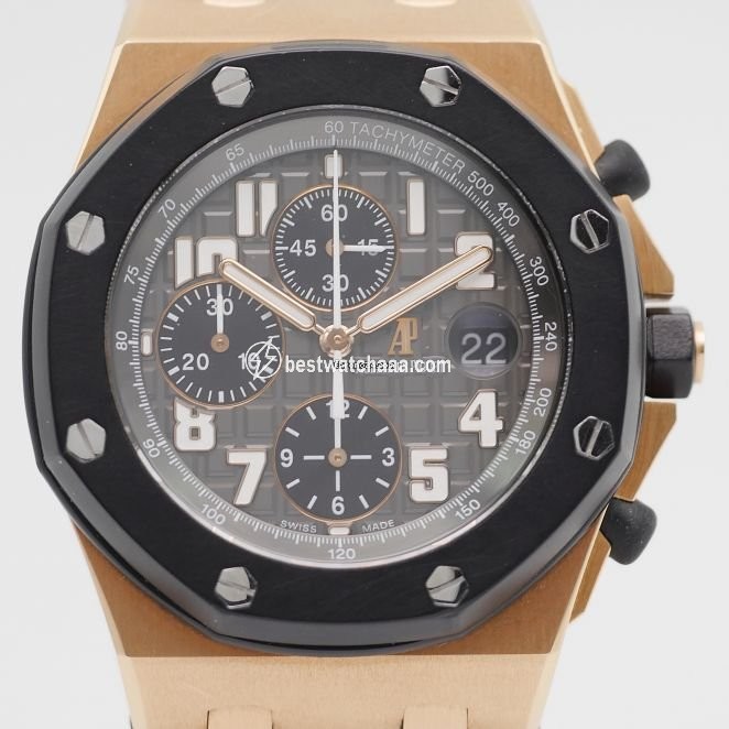 IMG_9086 Audemars Piguet Royal Oak Offshore Chronograph Mens watch Unisex Automatic Rose gold 25940OK.OO.D002.CA.01 3