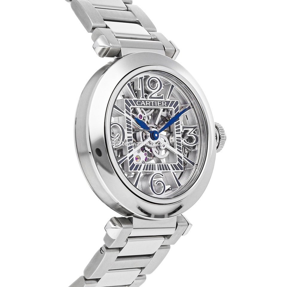 IMG_9086 Cartier Pasha Mens watch Unisex Automatic Steel WHPA0007 3
